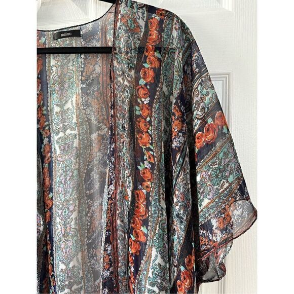 Millau Boho Short Sleeve Kimono - Picture 3 of 6